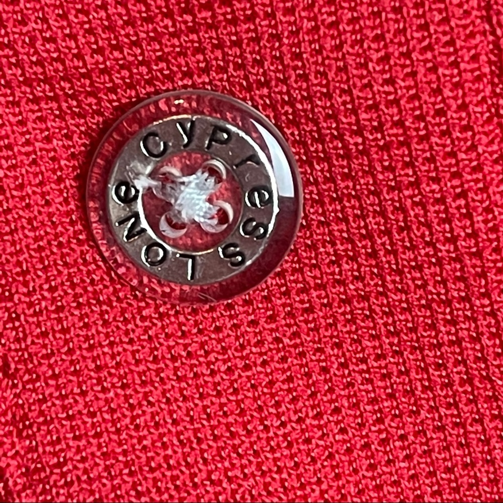 Lone Cypress Pebble Beach golf polo red shirt - Picture 7 of 7
